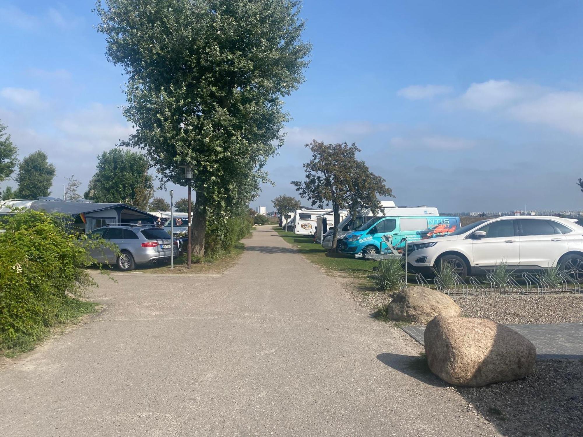 Wohnwagen Auf Dem Wulfenerhals Ca 150M Bis Zum Meer Femern Eksteriør billede