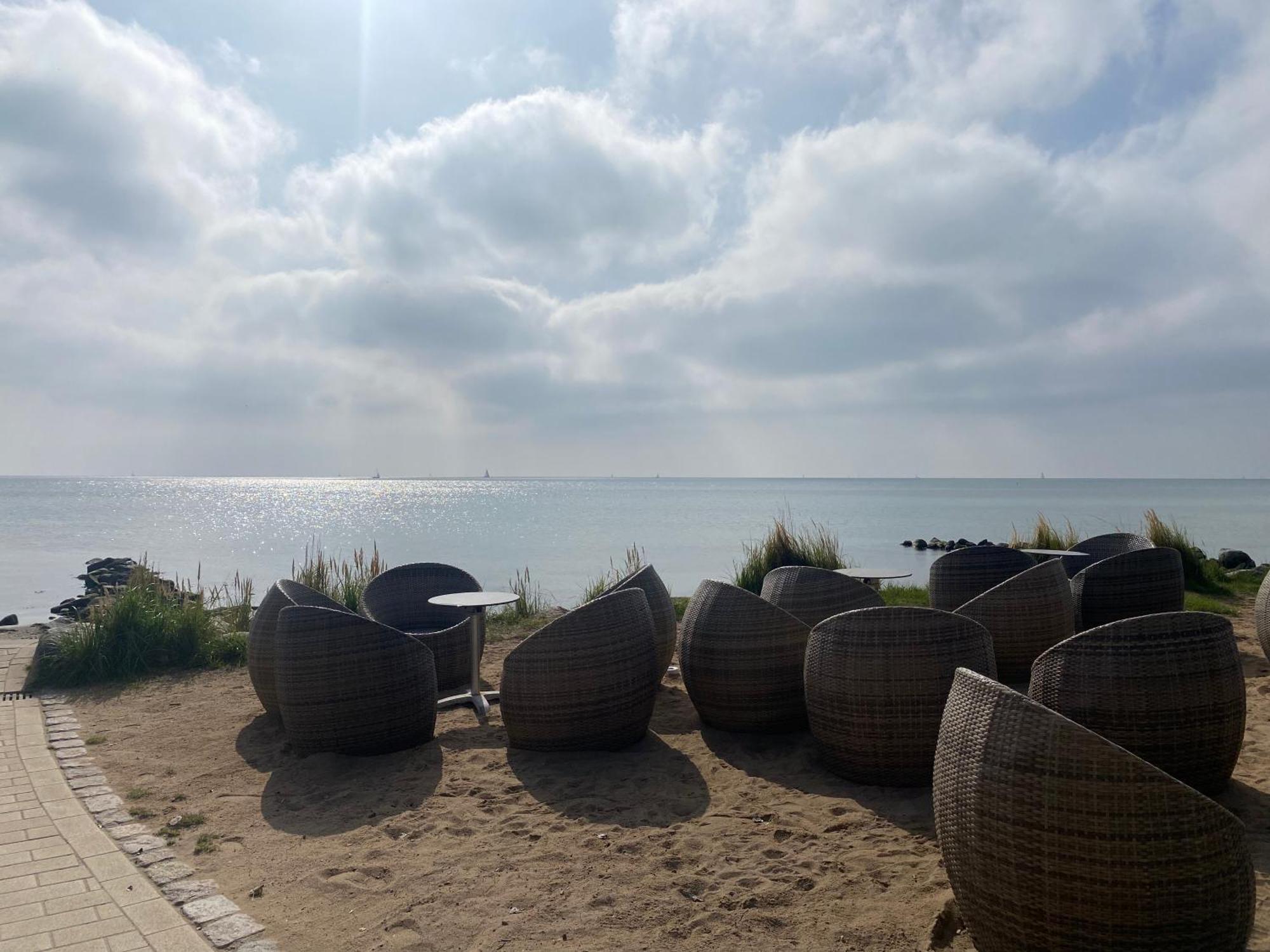 Wohnwagen Auf Dem Wulfenerhals Ca 150M Bis Zum Meer Femern Eksteriør billede